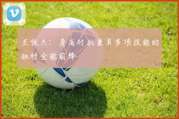 王俊杰：身高对抗兼具多项技能的独特全能前锋
